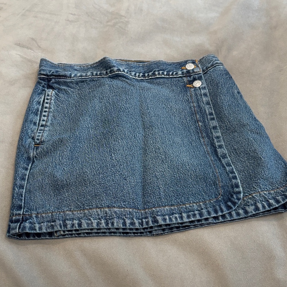 Levi Wrap Skirt